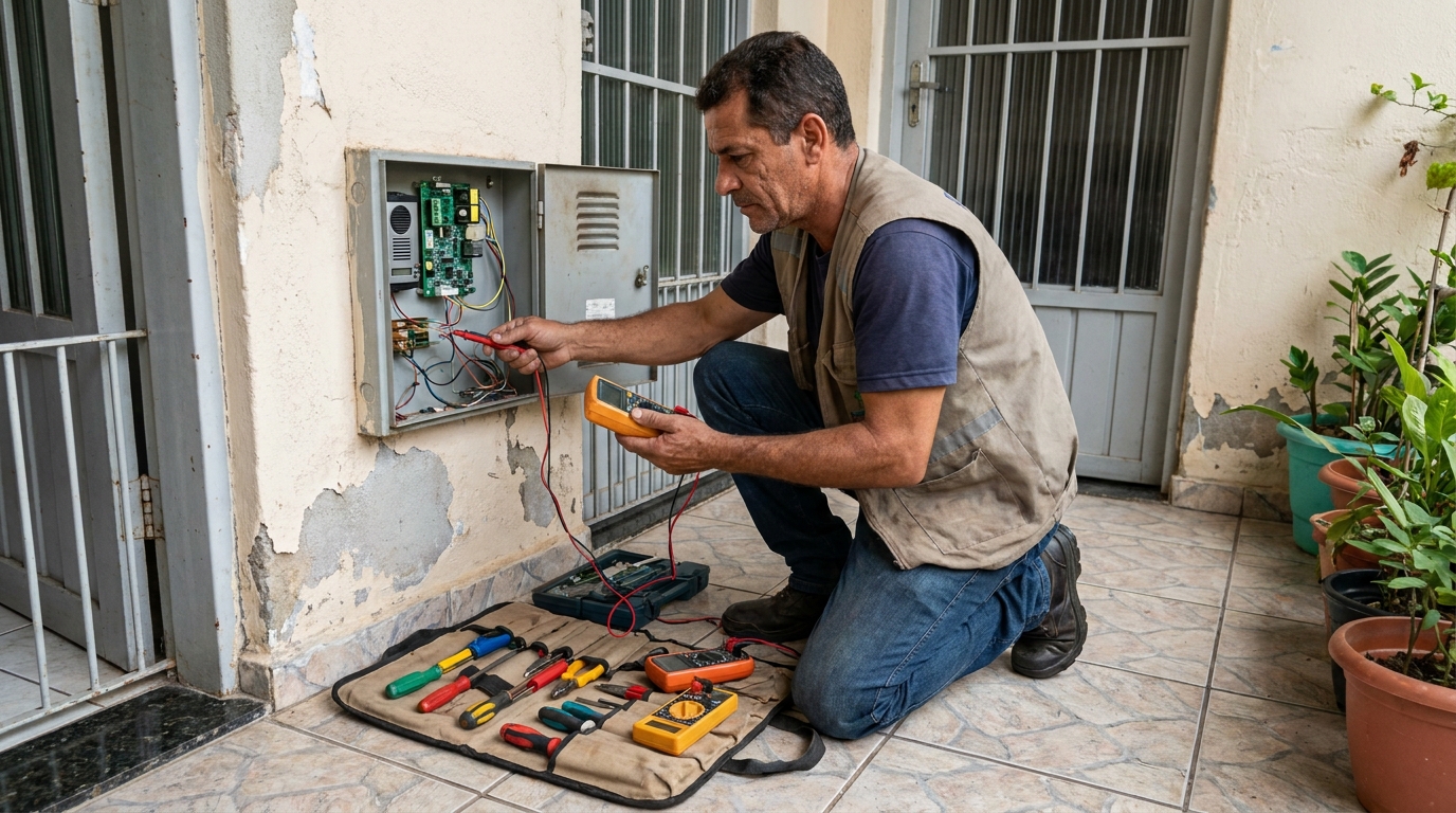 Conserto de interfone profissional em Itajaí‑SC